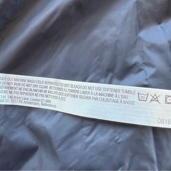 FP MOVEMENT Purple & Black Vagabond Bomber Jacket NEW W/O TAGS Prima Loft SZ XS - Picture 8 of 9